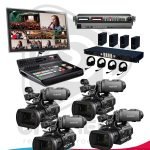 PAKET MULTICAM ENG 4 CAMERA SONY PMW 300 - 4 CAMERAMAN